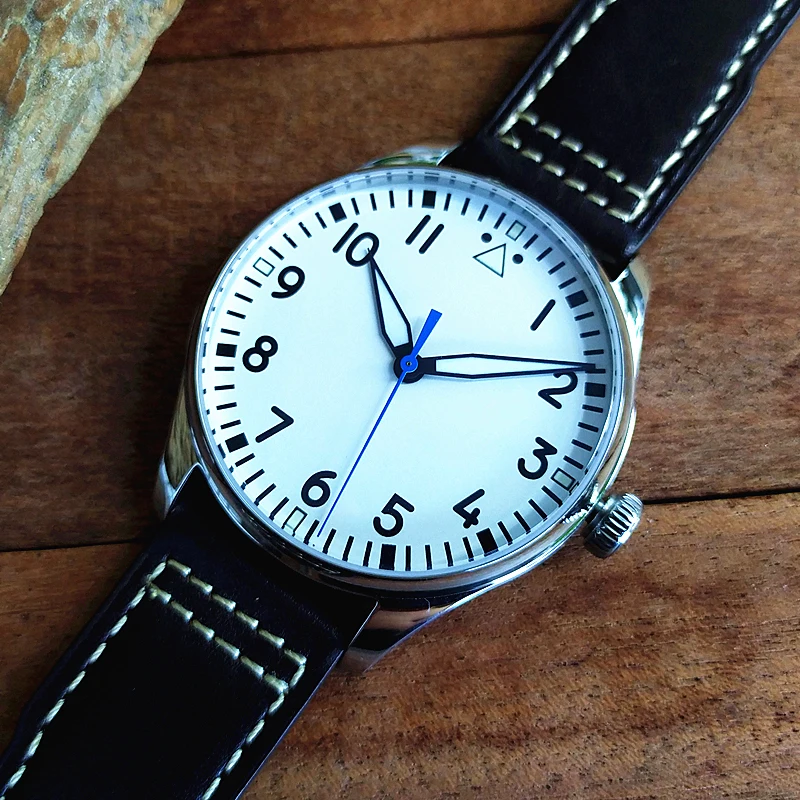 Сапфировое стекло или минеральное без логотипа белый циферблат японский VH31