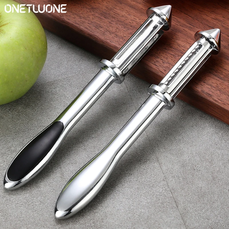 

Fruit and Vegetable Peeler,Alloy Sharp Peeler with Ergonomic Safety for Potato Carrot Grater Peeler Kitchen Accessories