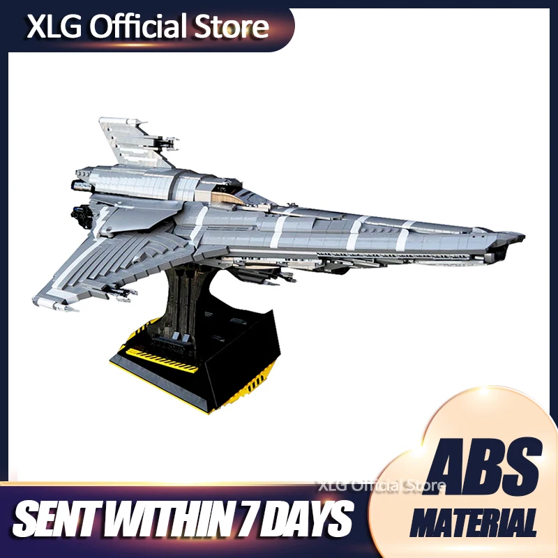 

Diy MOC Building Blocks Bricks UCS Colonial-Viper-Mk VII 2327PCS Creator Toy Space Series Wars Toys For Children