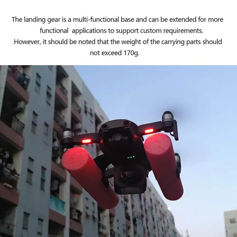Расширенная посадочная Шестерня тренировочный Комплект для DJI Mavic Air Аксессуары не могут плавать на воде