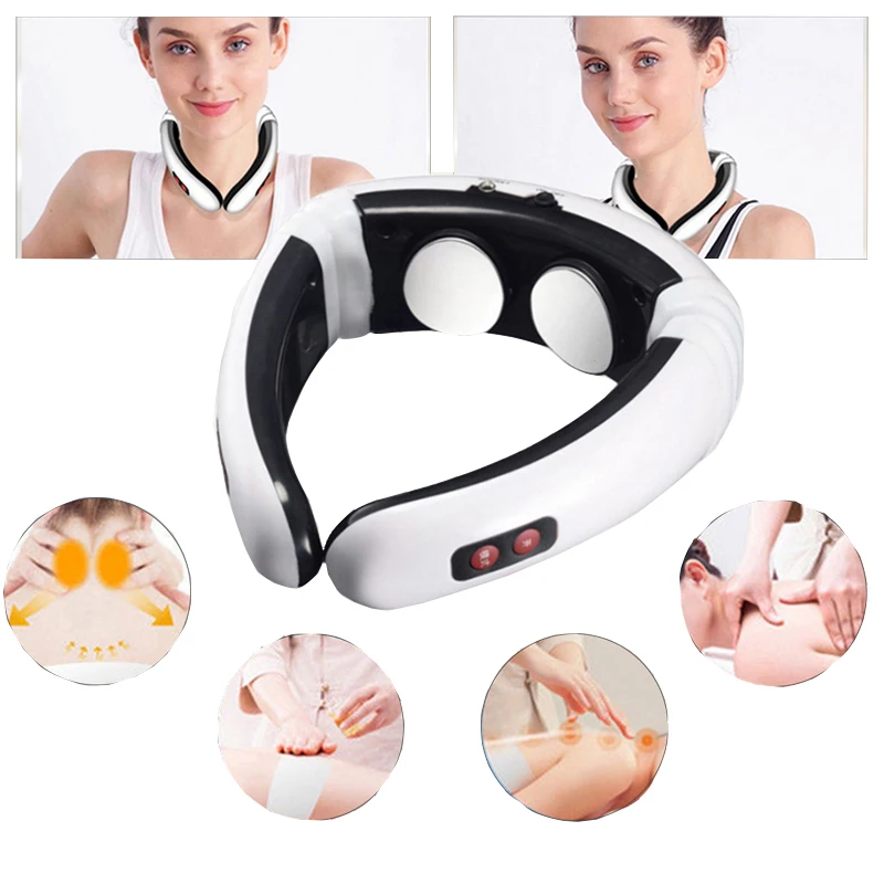 Электрический массажер для спины и шеи Дальний инфракрасный инструмент боли