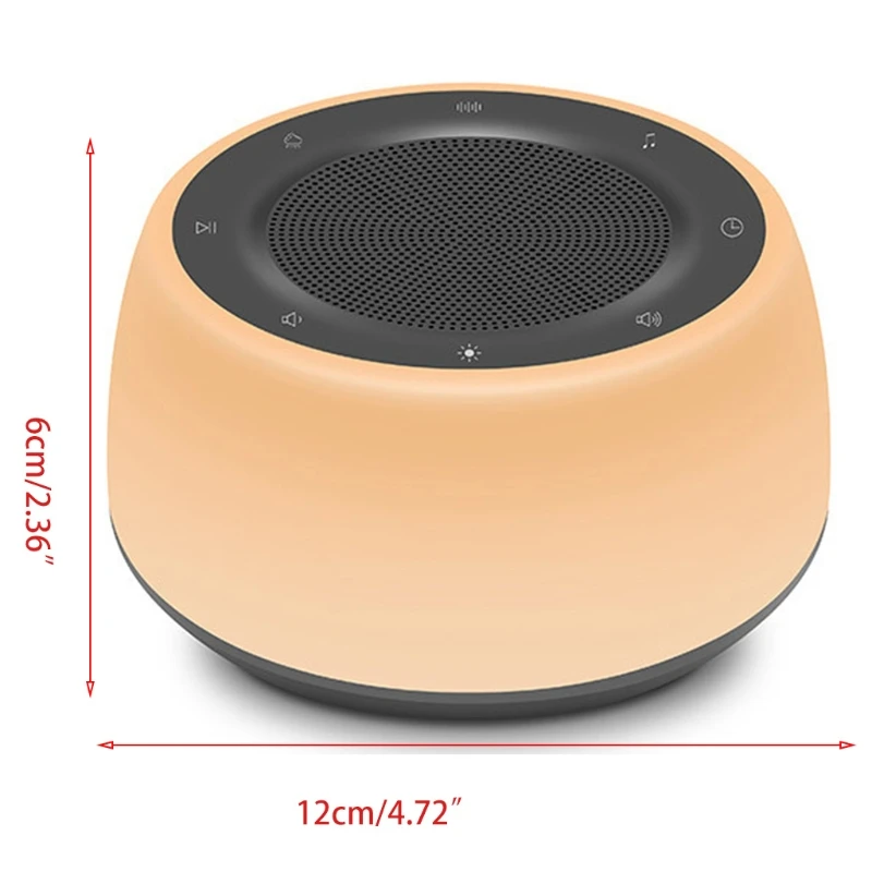 

2021 New White Noise Machine Sleep Portable Automatic Sound Machine with Light for Baby