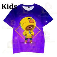leon childrens wear kids t shirt shooting game 3d shirt sweatshirt boys girls harajuku short sleeve tops tshirt teen clothes