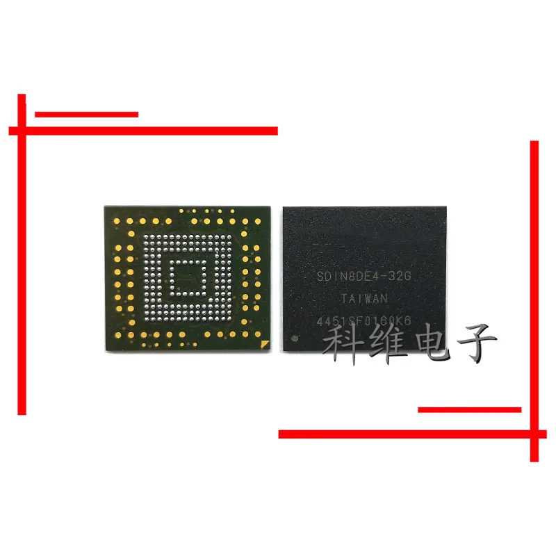 

1PCS 2PCS 5PCS 10PCS SDIN8DE4-32G BGA153 Mobile character of IC chips new and original