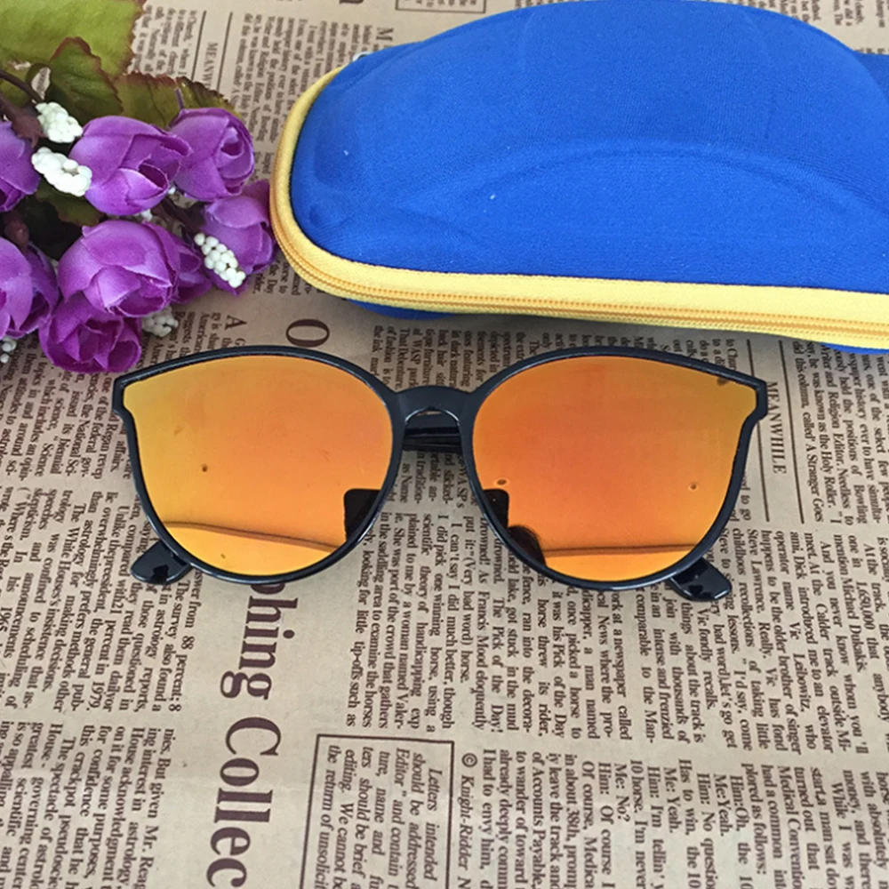 1 шт. солнцезащитные очки кошачий глаз для мальчиков и девочек|Мужские ночного