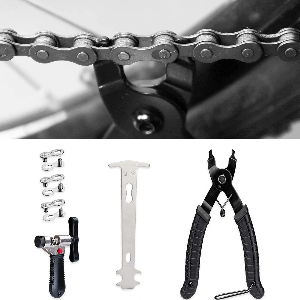 

Bicycle Bike Tools Repairing Set Bike Repair Tool Wrench Screwdriver Chain Carbon Steel Bicycle 8pcs Multifunction Repair Tool