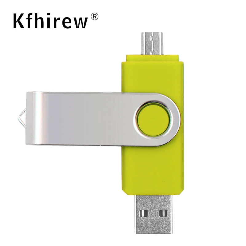 Двойное использование OTG мини металлический usb флэш накопитель 128 Гб 64 32 ГБ 16 2 0 8