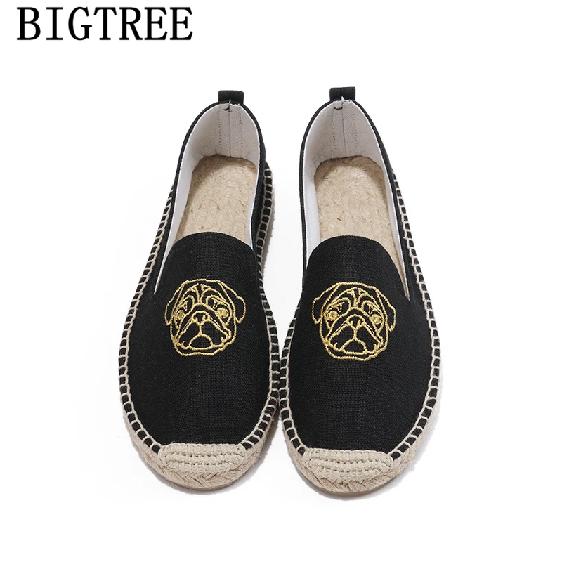 Женские эспадрильи парусиновая обувь повседневная женская женские лоферы