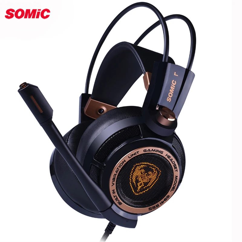 Наушники Somic G941 Hi-Fi наушники с USB-интерфейсом 7 1 компьютерная игровая проводная