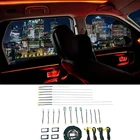 Прямая продажа от производителя, модная автомобильная светодиодная система освещения, 10 цветов, многорежимное окружающее освещение для Land Rover Discovery Sport