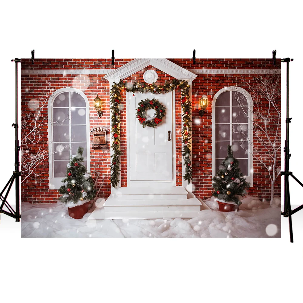 Фон для фотосъемки с изображением рождественской елки | Электроника