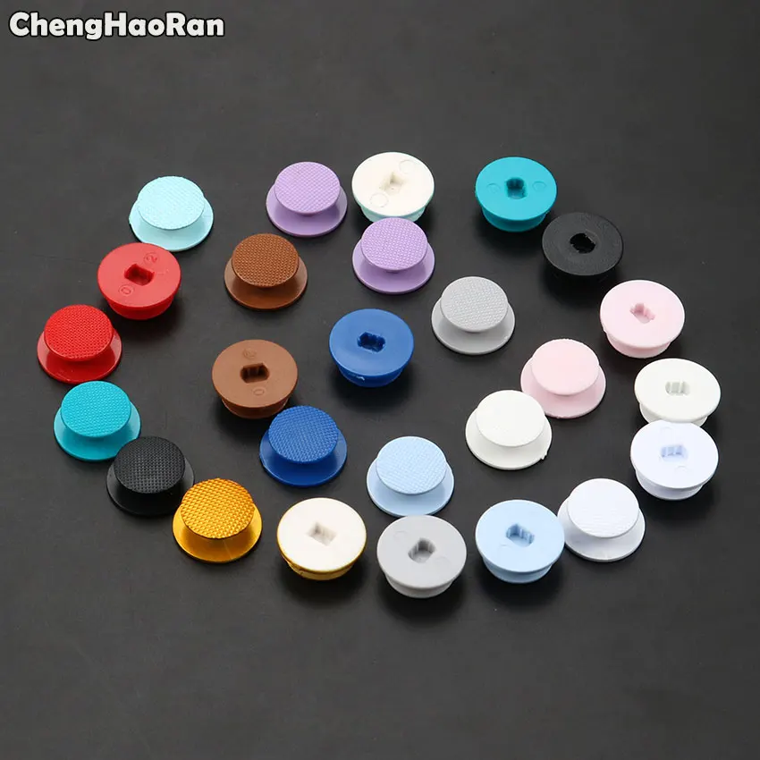 ChengHaoRan 10-100 шт Разноцветные 3D аналоговые джойстики крышка джойстика Накладка для
