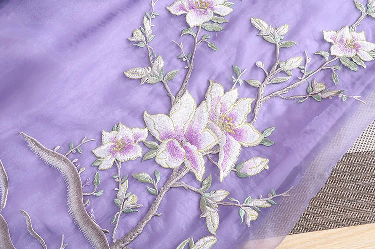 Женское платье-Ципао из органзы элегантное ТРАПЕЦИЕВИДНОЕ ПЛАТЬЕ в стиле ретро с