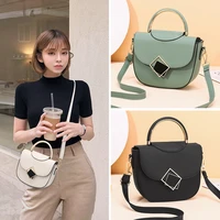 hot womens bags summer womens handbag pu leather solid color soft surface fashion all match shoulder bag cute mobile phone bag