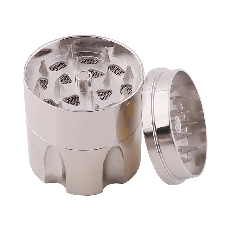 3-х слойные зажимы из цинкового сплава измельчитель для табака Травяные специи