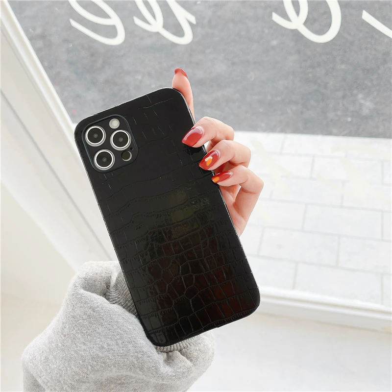 

Элегантный защитный чехол ZV01 PU для iphone12/pro/promax