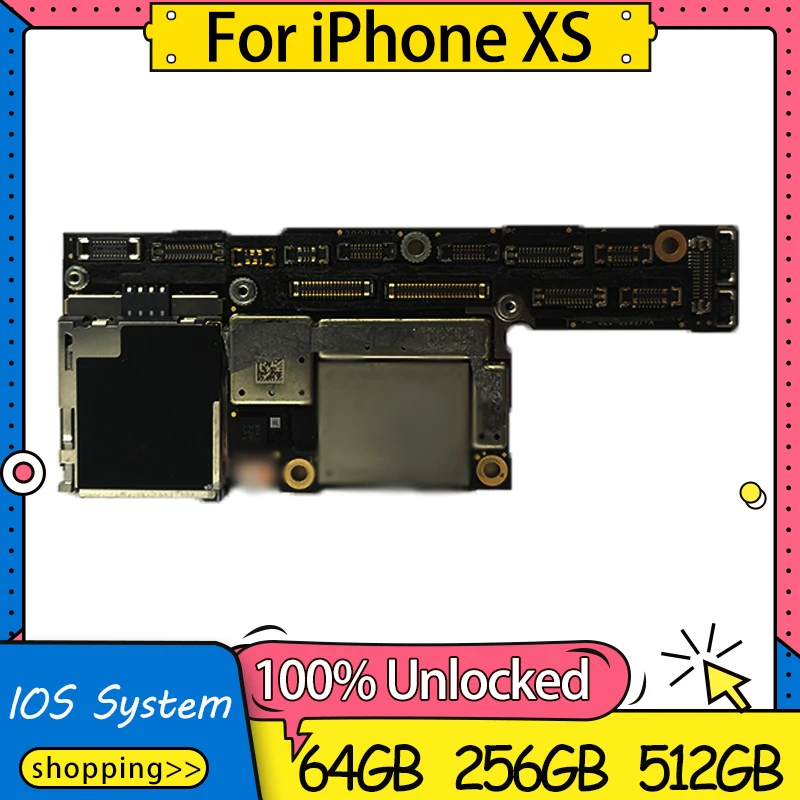 Хорошо протестированная разблокированная материнская плата для iPhone XS с/без