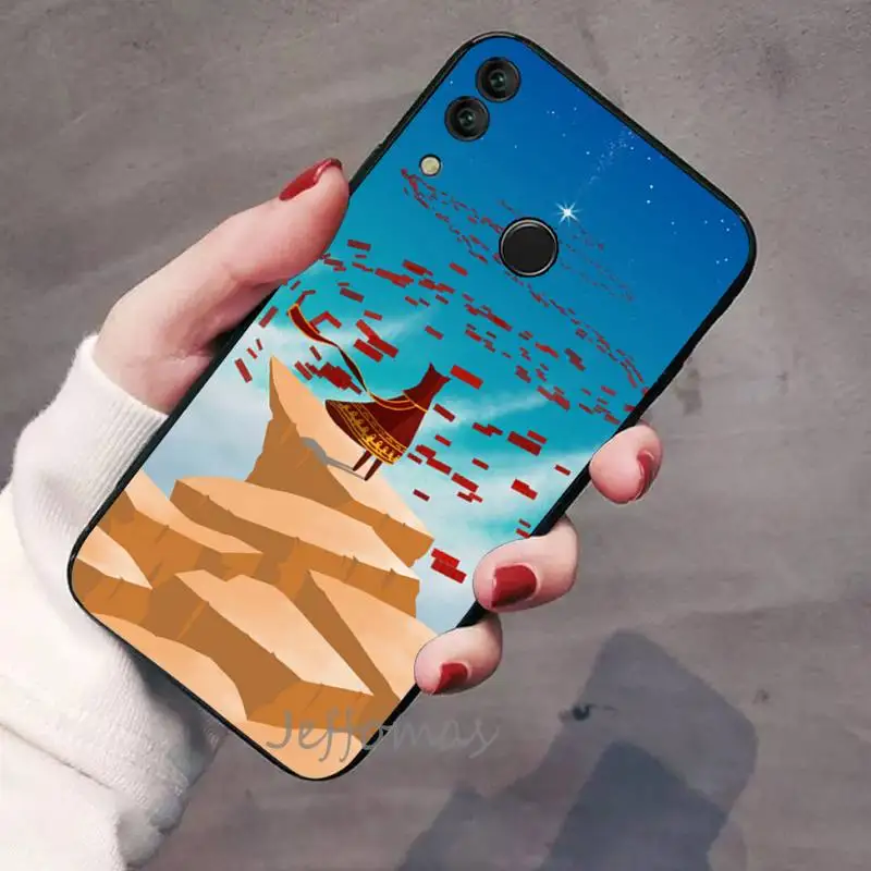 

Journey anime cartoon Phone Case For Huawei Honor view 7a5.45inch 7c5.7inch 8x 8a 8c 9 9x 10 20 10i 20i lite pro Cover Funda