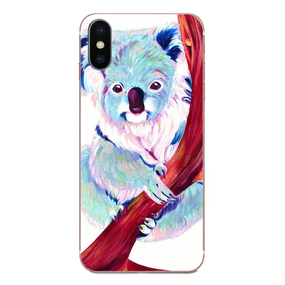 Рисунок с коллажем животных Koala для Galaxy J1 J2 J3 J330 J4 J5 J6 J7 J730 J8 2015 2016 2017 mini Pro TPU - купить