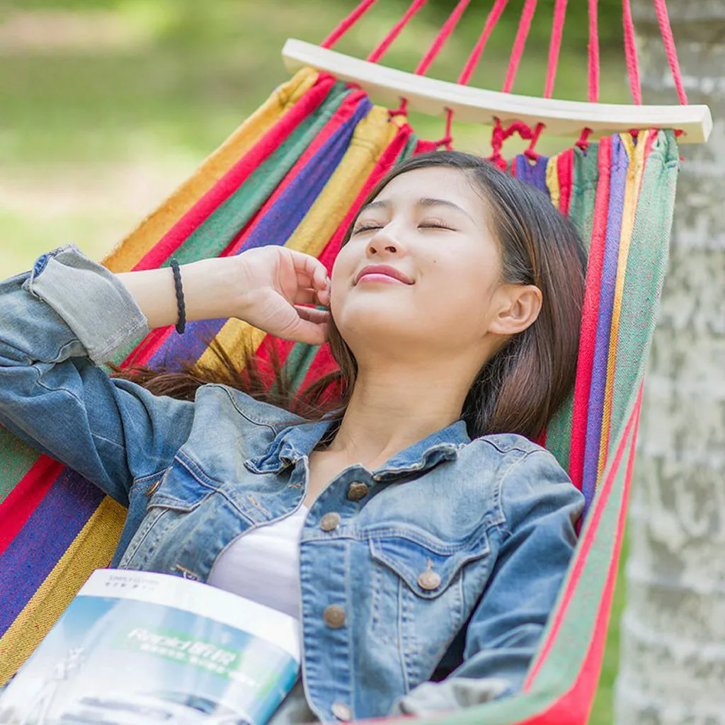 Туристический гамак 190x80 см на 2 человек | Дом и сад