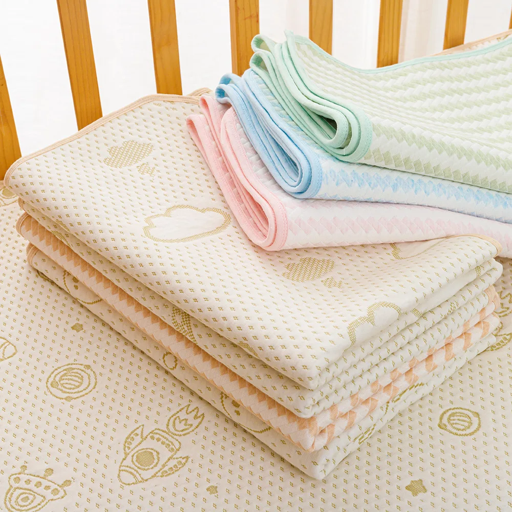 

Baby Diaper Mat Cotton Infant Changing Pad Absorbent Cotton Bedding Mattress Waterproof Nappy Soft Newborn Reusable Urinal Mat