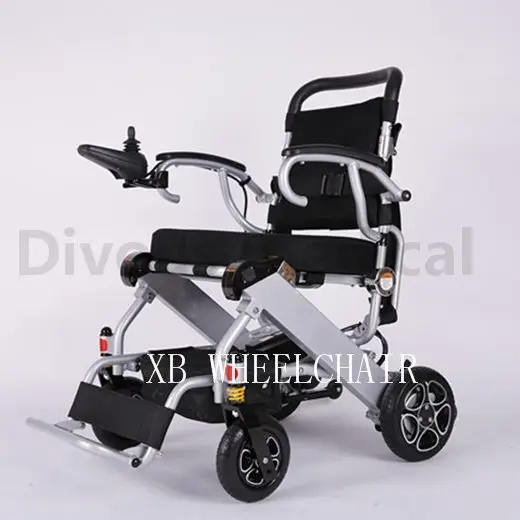 

New Good Quality Electric Remote Control Disabled Power Wheelchair with Joystick Intelligent Fold Outdoor Scooter for Elderly
