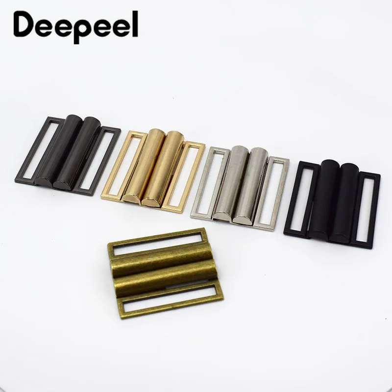 5 шт. Deepeel 40 мм-60 мм с металлическим ремнем застежка ремешок пряжкой покрытый