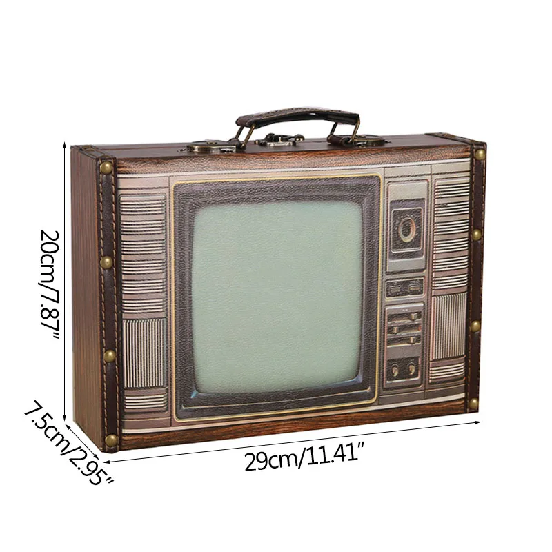 Творческий дом Приспособления узоры чемодан для хранения ящик под старину