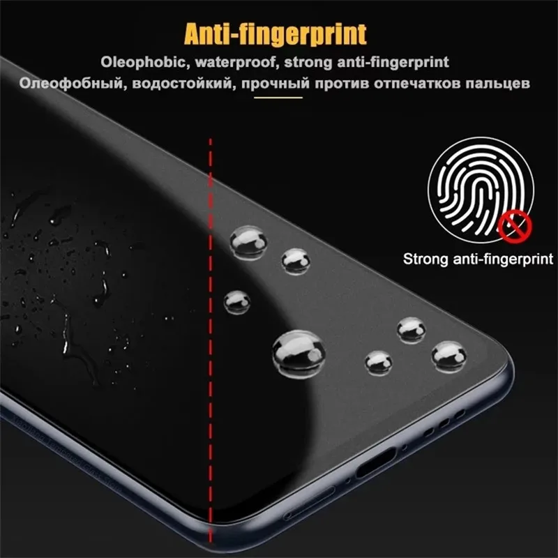Pel&iacute;cula de hidrogel mate para Samsung, protectores de pantalla para Samsung S21, S20, Note 20, Ultra S9, S8, S10 Plus, Note 8, 9, 10 Plus, S10E, 1-3 uds.-1