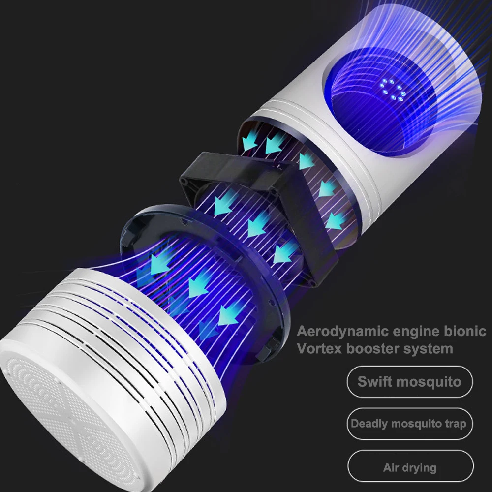 Ловушка лампа Отпугиватель Zapper светильник летучая вредитель ультрафиолет