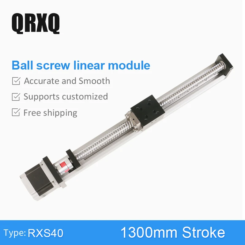 1300 мм шариковый винтовой привод линейная направляющая Привод движения для