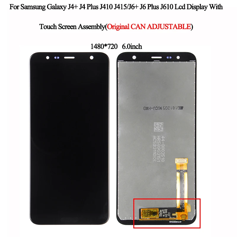 Catteny J610 Lcd для samsung Galaxy J4 Plus Lcd J415F J610F J6 Plus дисплей кодирующий преобразователь сенсорного экрана в сборе J415 дисплей+ Инструменты
