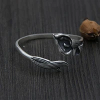s999 classic morning glory jewelry fashion flower bangle vintage vacation accessories womens jewelry cute girls bracelet 52mm