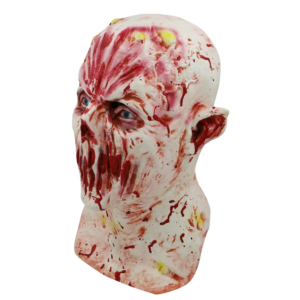 1 шт. вечерние маскарадные маски на Хеллоуин без шапочки Зомби Маска всю голову