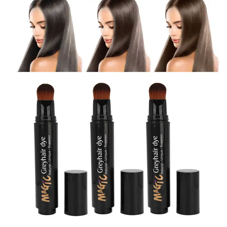 20 мл одноразовая палочка для окрашивания волос мгновенное покрытие белых