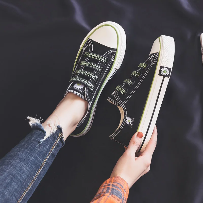 

Espadrilles Velcro shoes women 2021 summer new comfortable woman flats platform sneakers breathable casual shoes W621