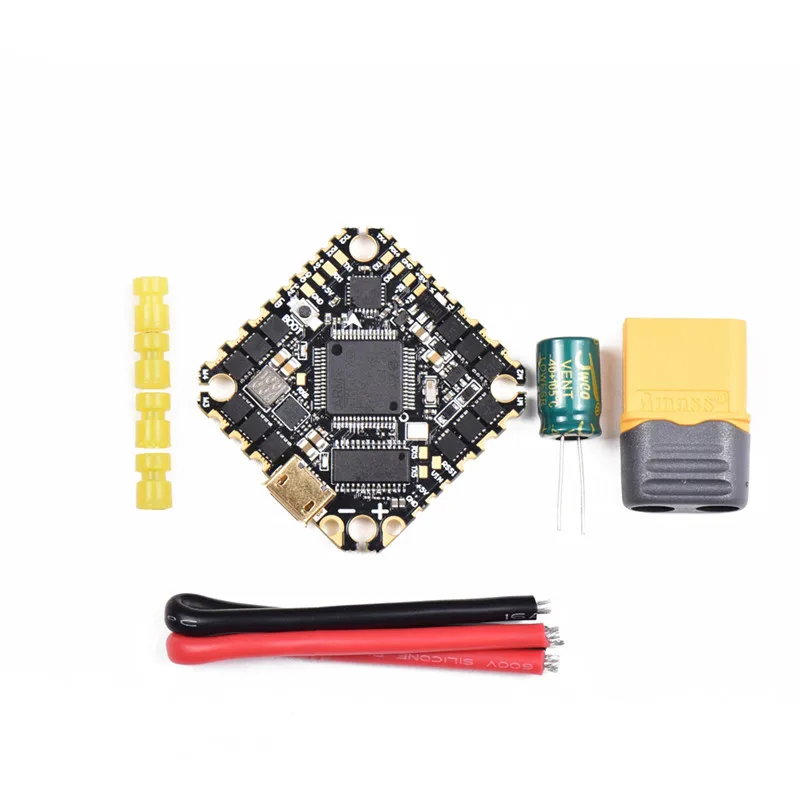 HIFIONRC AIO F7 Контроллер полета OSD встроенный 25A/45A Blheli_S 2 4S 4In1 бесщеточный ESC для