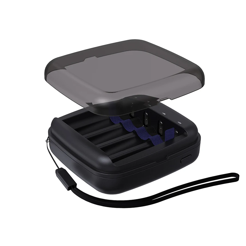 xtar aaa aa charger for li ion 1 2v ni mh rechargeable batteries type c input usb output powerbank 1 5v battery charger bc4 free global shipping