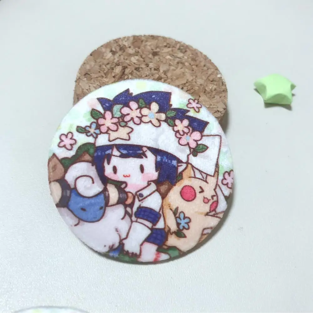

Anime Aotu World King Grey Cameil Ray 58mm Figure Badges Button Brooch Pin Gifts Kids Collection Toy