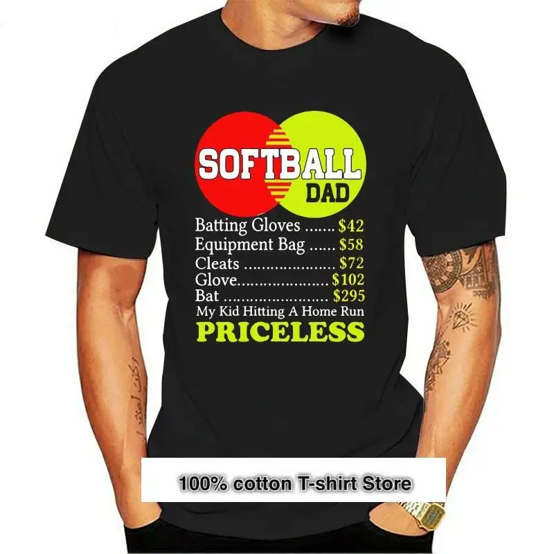 

Camiseta de Softball Apprel para hombre, camisa TIDA de papá de Softball innealable, camisetas para mujer