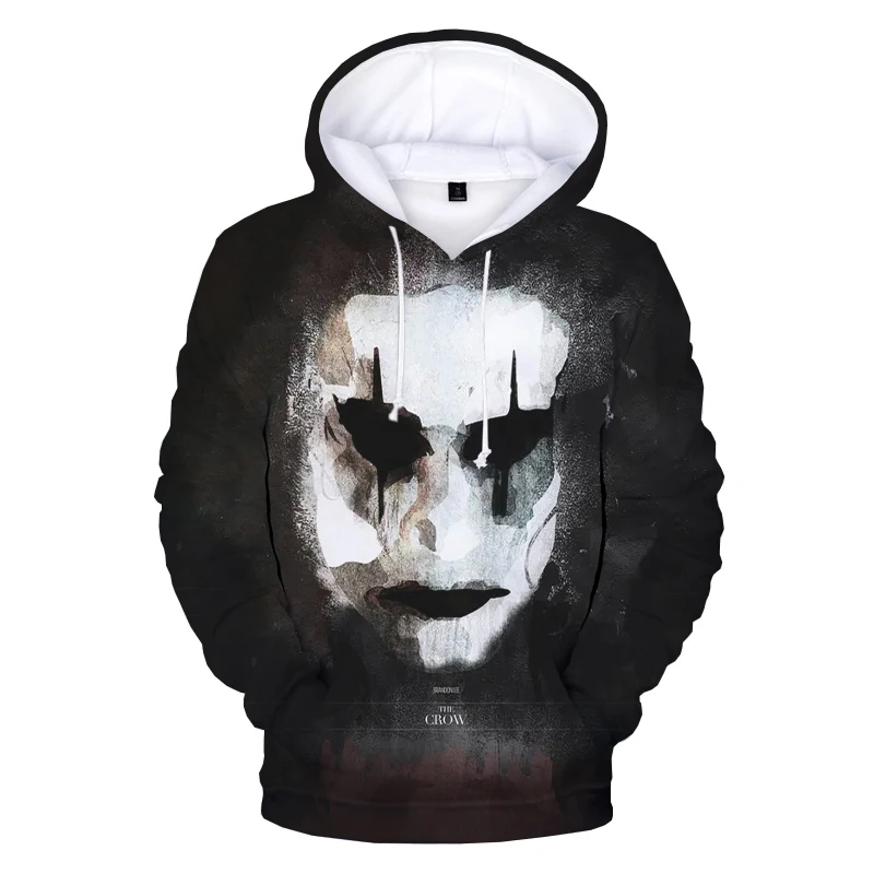 

Horror Movie The Crow 3D Print Hoodie Sweatshirts Men Women Harajuku Streetwear Hip Hop Hoodies Autumn Fashion Casual Pullover