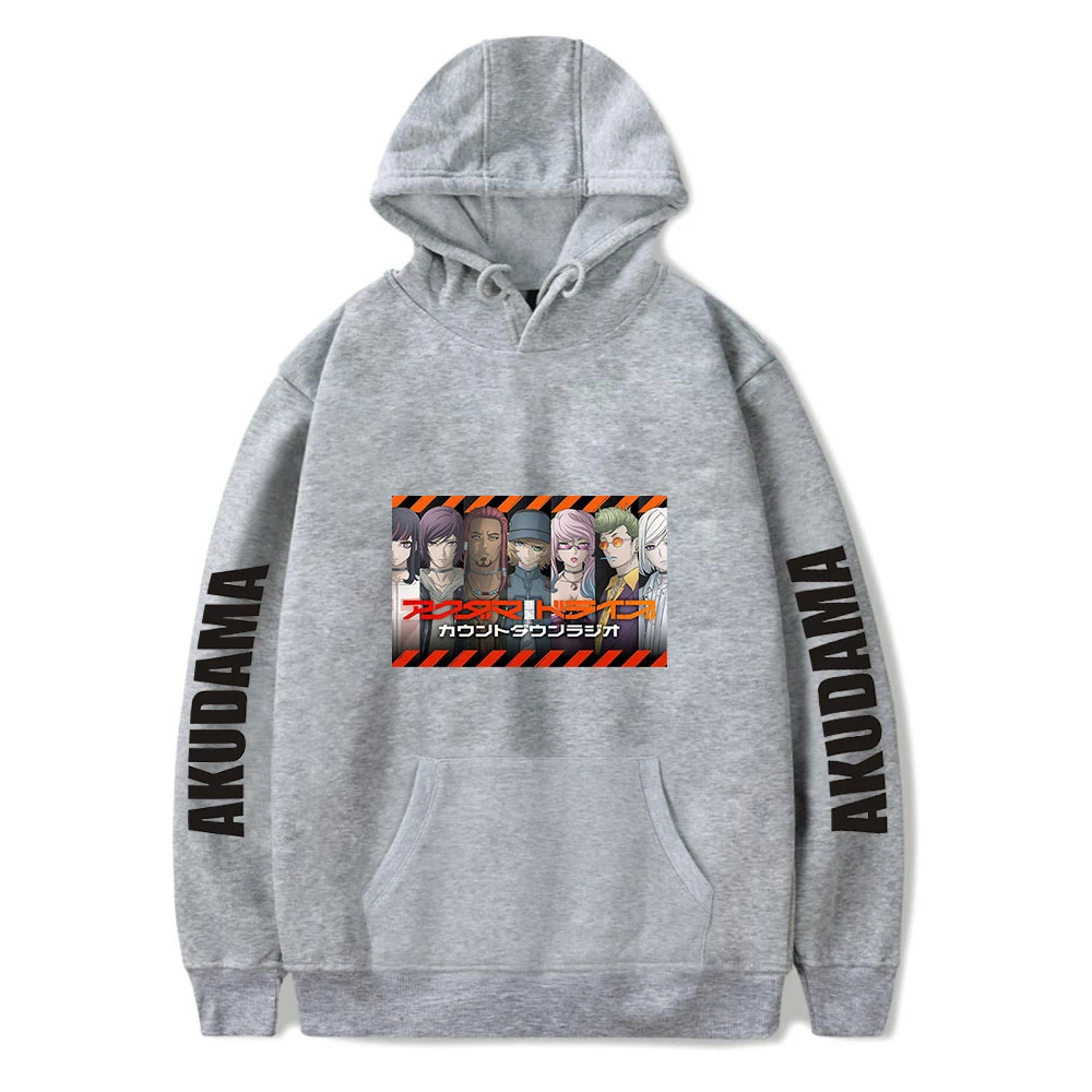 

Akudama Drive Hoodie cartoon Sweatshirt Hip Hop Men/women Kpop Fashion Hoodies Cotton Casual Autumn Warm Sweatshirts Hoodie