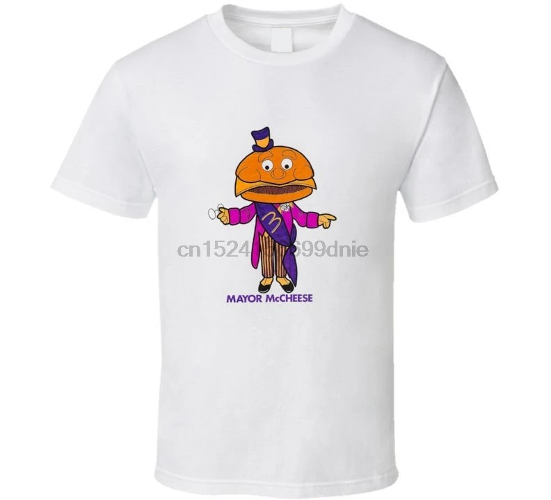 Футболка в стиле ретро с изображением персонажа из фильма фаст-фуд максыр 1980s -