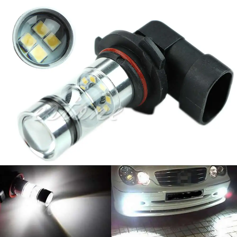 

9005 HB3 6000K 100W LED Projector Fog Driving Light Bulb HID White New F7QB