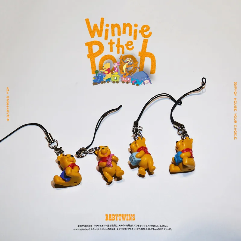 

24piece/lot 2.5cm winnie the pooh the cute pooh bear very small microlandschaft figures toys