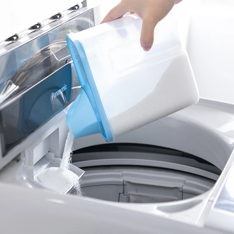 Оригинальный контейнер для хранения стирального порошка дома пластиковый