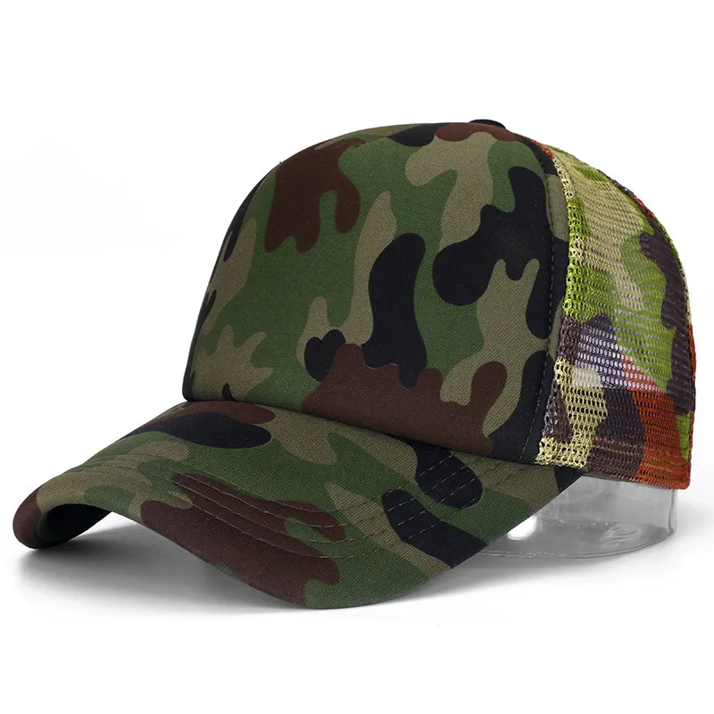 

1 PCS Unisex Cap Casual Plain Mesh Baseball Cap Adjustable Snapback Hats For Women Men Hip Hop Trucker Cap Streetwear Dad Hat