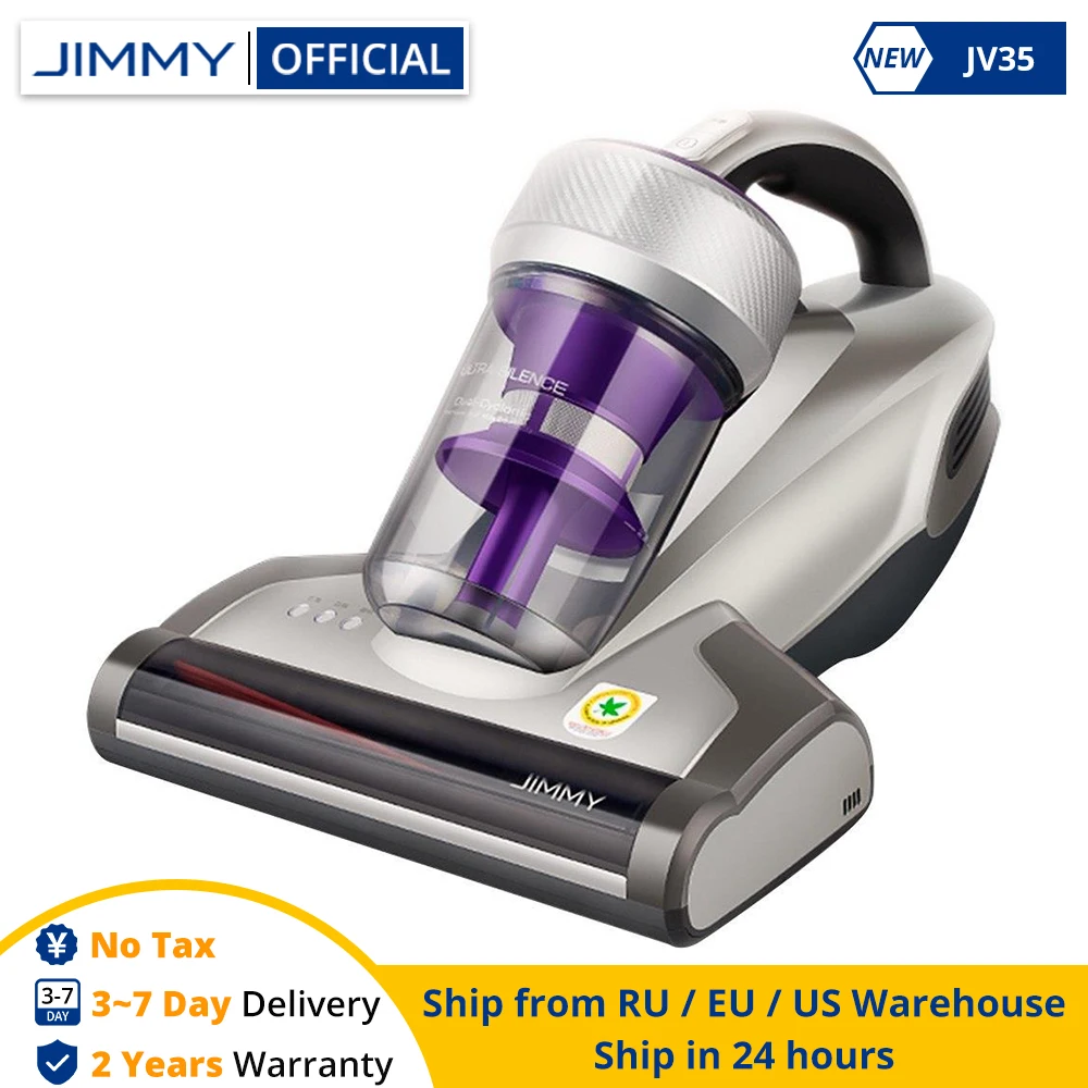 Пылесос с защитой от клещей JIMMY JV35 портативный мини пылесборник акаридом УФ