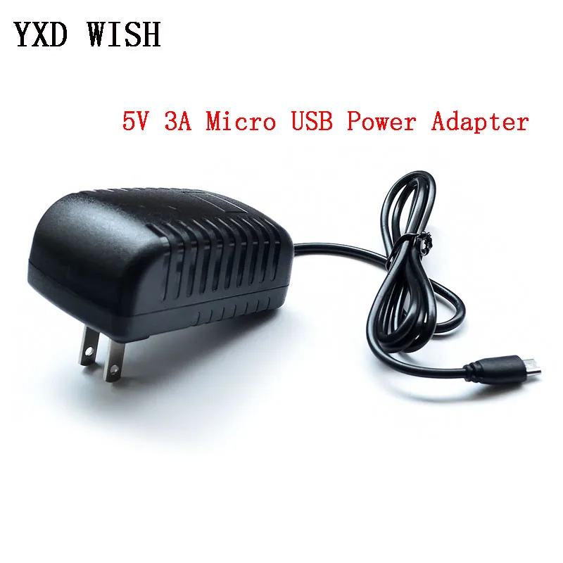 5 V 3A Raspberry PI 3 Model B + плюс Мощность адаптер USB Зарядное устройство Питание блок