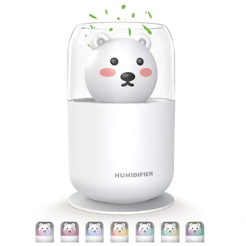 

Мини 300 мл USB Cool Mist портативный фонарь с ночным светильник том супер тихий автоматическое отключение для спальни офиса автомобиля Путешеств...